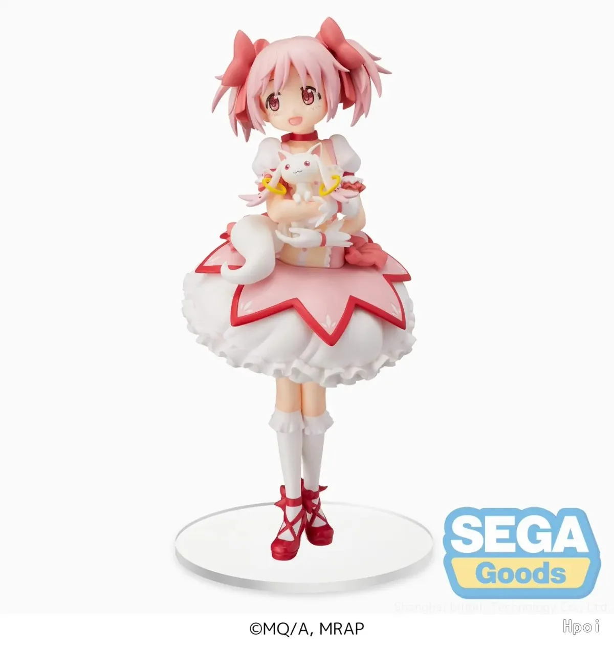 22 センチメートルアニメマギアレコード魔法少女まどかフィギュアマギカ外伝かなめキュゥべえ立ちアニメーション模型玩具ギフト Aciton フィギュア