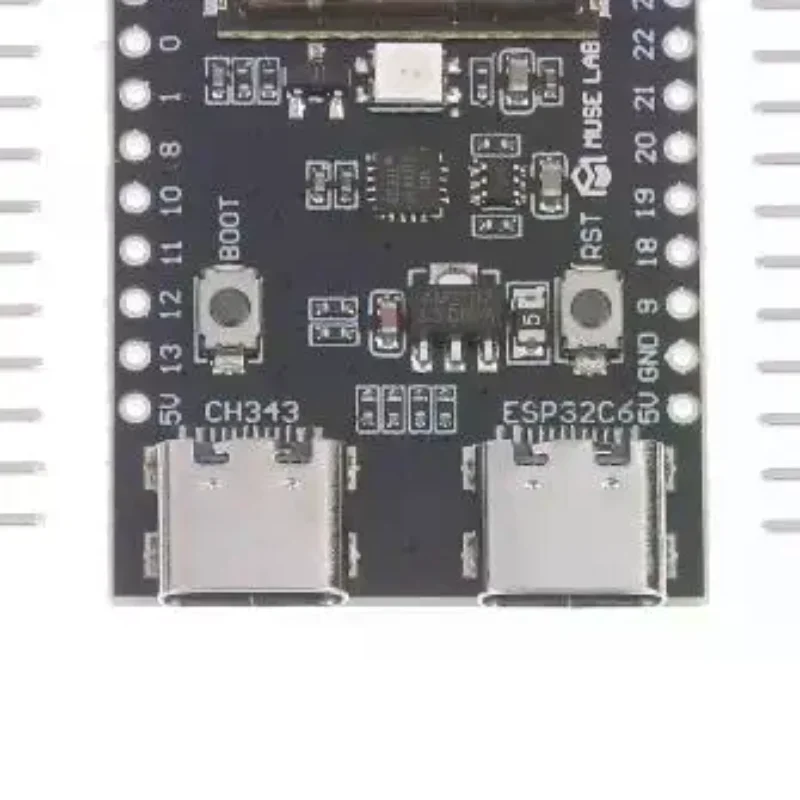 1 Set WiFi6 Bluetooth-compatible For Arduino Zigbee Nano ESP32-C6-N4 Development Board ESP32-C6 Board