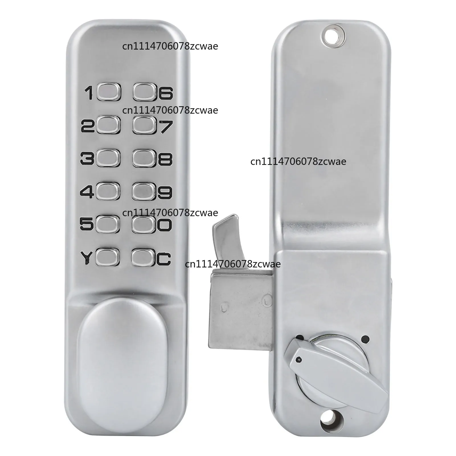 for Kitchen  Balcony Mechanical Keyless Access 1‑11 Digits Mechanical Combination Lock Sliding Door Keyless Access