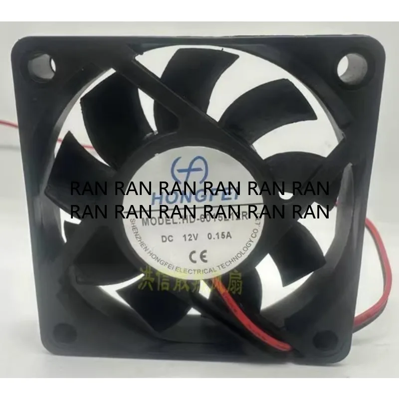 

Новый охлаждающий вентилятор для HD-6015L12R DC12V 0,15A 6CM 6015 Охлаждающий вентилятор 60*60*15 мм