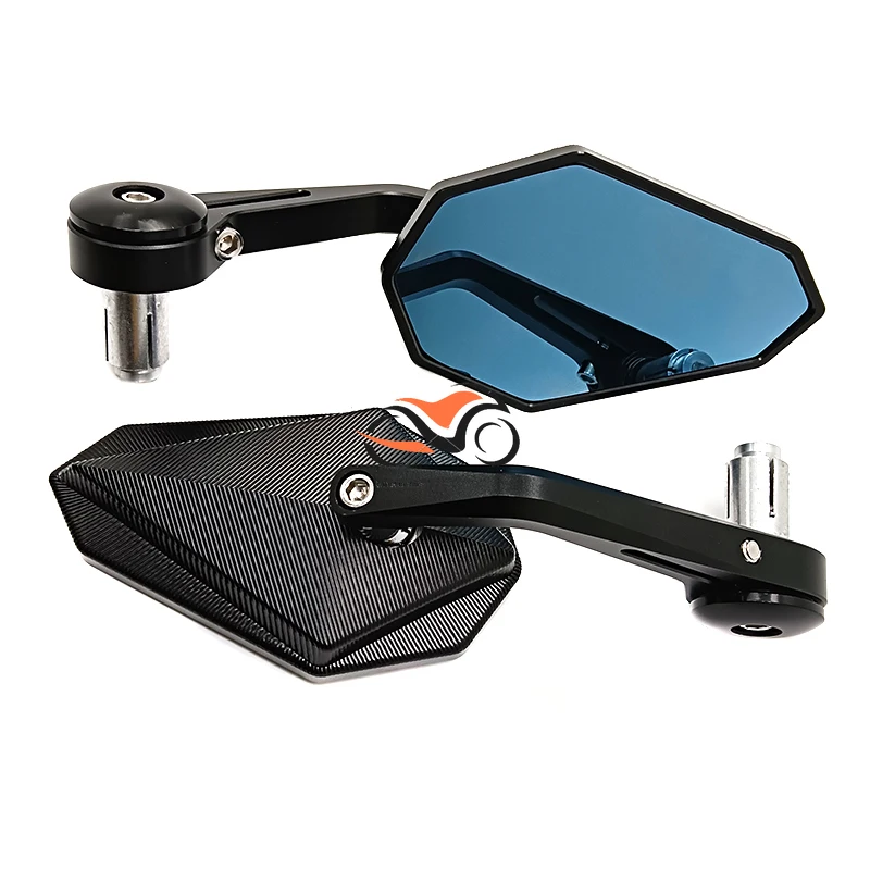 

Motorcycle Rear view Mirror Classic Chrome side view mirror for Cafe racer modified