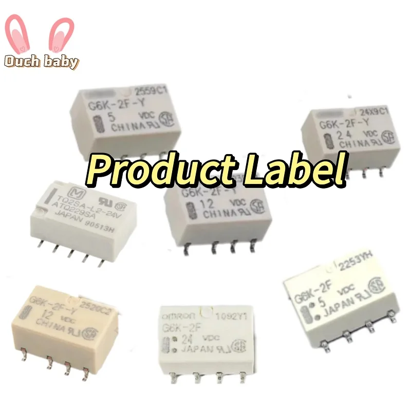 

Signal Relay Integrated Circuit SOP SOP-8 TQ2SA-L2-5V G6K-2F-24VDC G6K-2F-Y-24VDC G6K-2F-Y-4.5VDC TX2SA-5V G6K-2F-12VDC