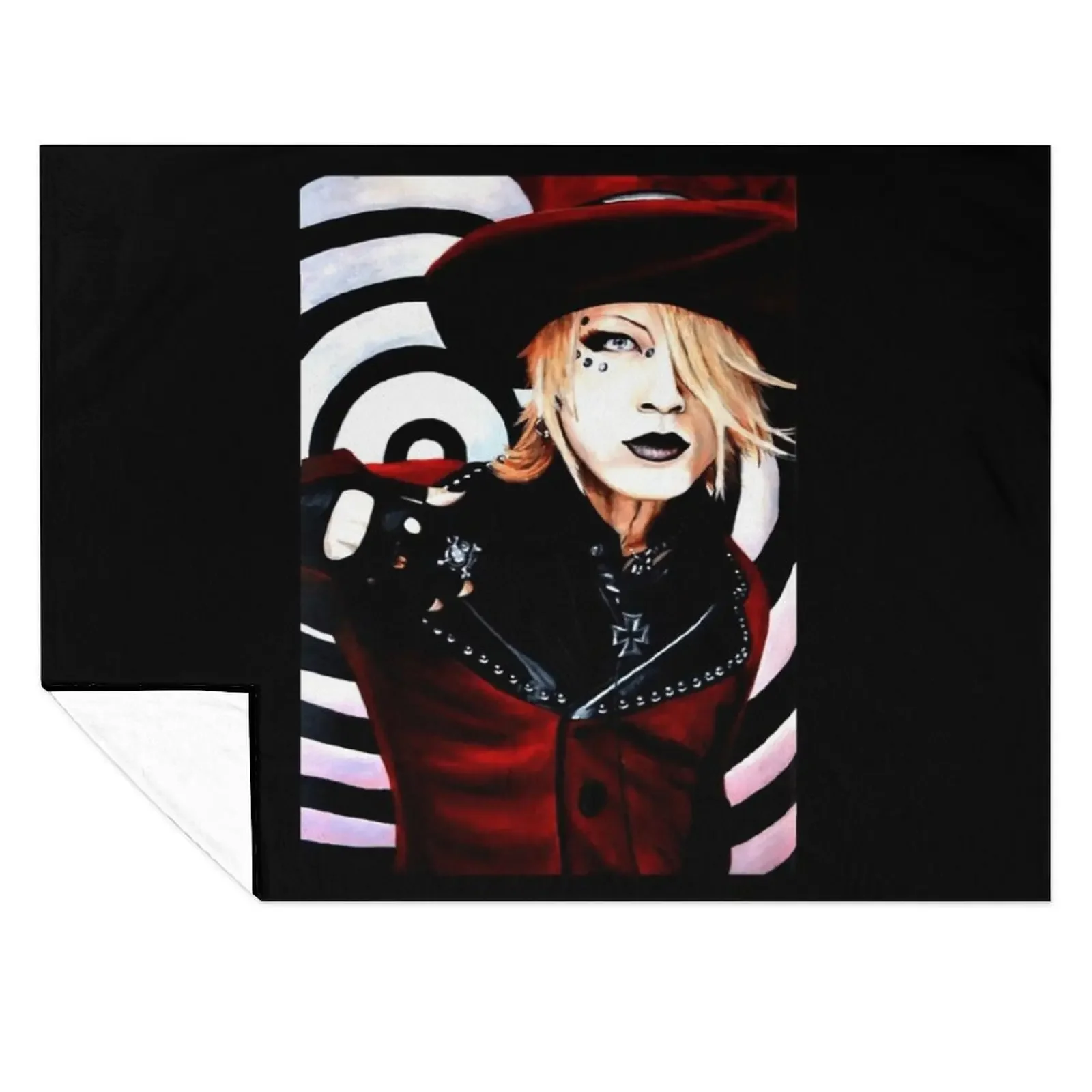 

Ruki - The Gazette Classic . Throw Blanket Sofas Decorative Sofas Custom Luxury Throw Blankets