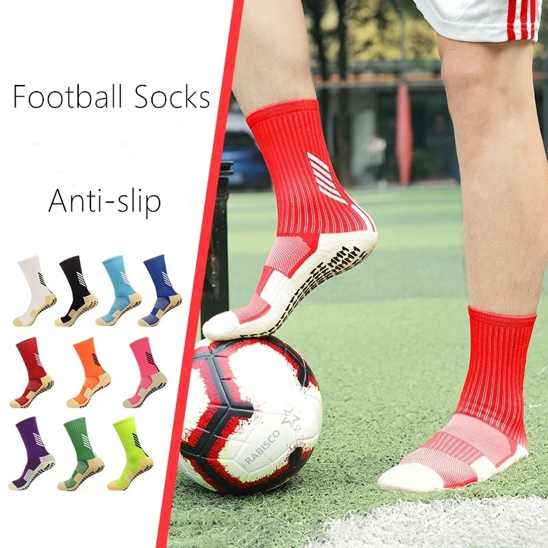 Men Women Professional Sport  Football Socks Anti-slip Breathable Towel Soccer Basketball Running GYM Short Socks Adult Children