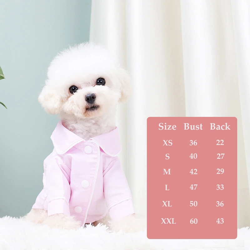 Pijama elegante de flores para perro para otoño e invierno_voghion.com