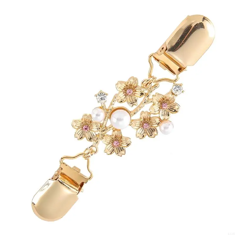  Trendy Pearls Flower Brooch For Women Great For Parties And Daily Wear
