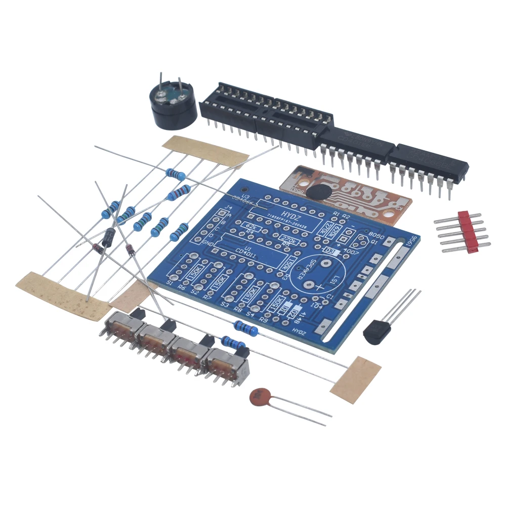 LIZAO 16-Tone Music Box DIY Solder Kit BOX-16 Electronic Module for Arduino Practice Project