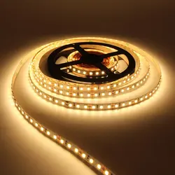 DIY LED U-Home wysoki CRI r 95 + wysokiej jakości LED Strip SMD 2835 DC12V 5M 600leds niewodoodporna lampa LED do pokoju wewnątrz