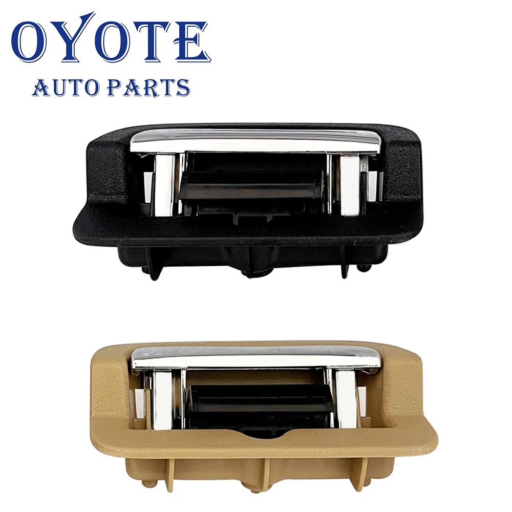 

OYOTE C2D13489PVJ Front Seat Picnic Tray Latch Trim For 2010-2015 Jaguar XJ 3.0L V6 Engine Beige/Black