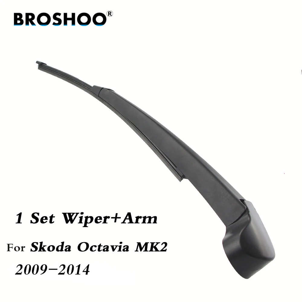 BROSHOO Car Rear Wiper Blade Blades Back Windscreen Wiper Arm For Skoda Octavia MK2 Hatchback (2009-2014) 405mm,Car Styling