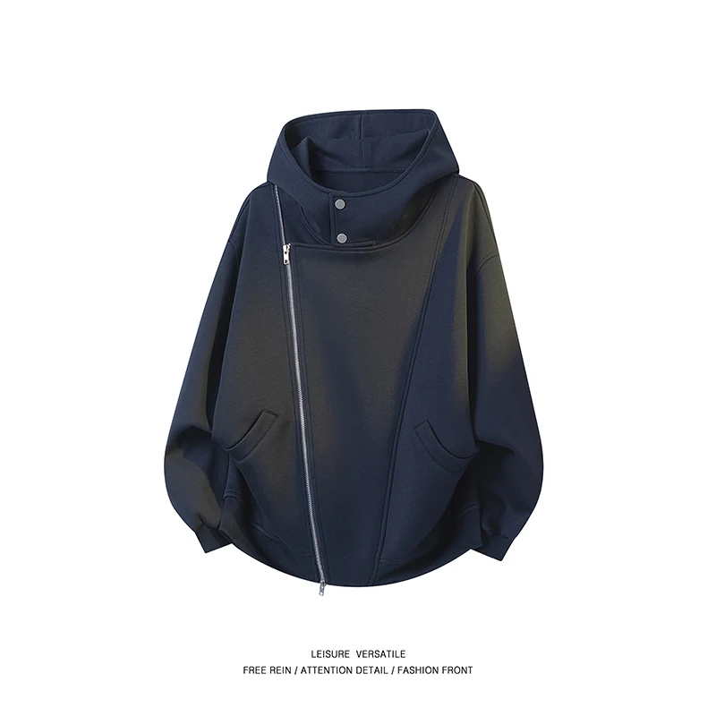 

Spring and Autumn Outdoor Sports Running Fitness Hoodie Couple Fashion Trend Solid Color Simple Natural Long Sleeve Jacket