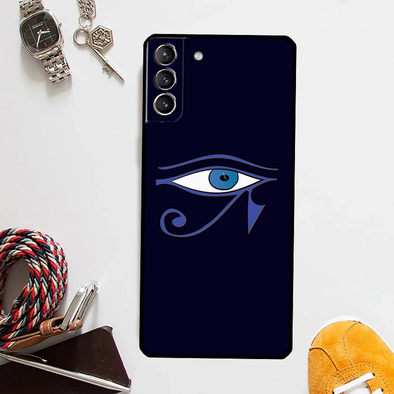 Eye of Horus Egypt Phone Case For Samsung Galaxy S24 Ultra S22 Plus S20 S21 S23 FE Note 20 10 S8 S9 S10 Cover
