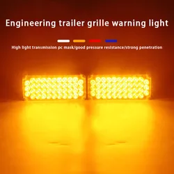 12V Waterproof Led Work Light Bar Square Spotlight 48W Work Light Headlight For SUV Truck Off Road Night Driving Light
