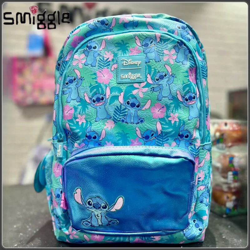 New Australia Smiggle School bags Disney Stitch Backpack Lunch Bag Water Bottle Need To Purchase Individually Student Gift