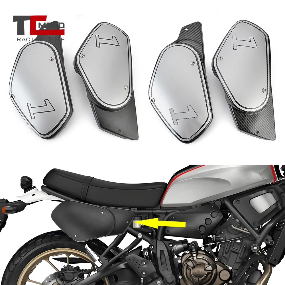 Side Panel Covers Frame Guard For Yamaha XSR700 XSR 700 2016- 2024 2017 2018 2019 2020 2021 2022 2023 Frame Fairing Cover