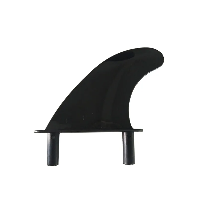 LeicFins à double onglets pour le surf, aileron souple, noir, haute qualité