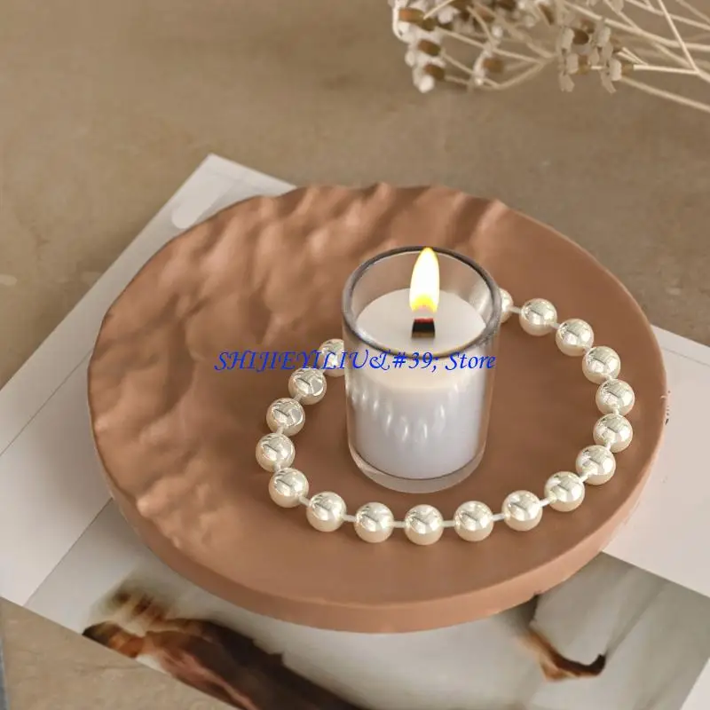 E21F Silicone Mould for Making Irregular Patterned Trays Featuring Authentic Water Waved Designs for Creative Craft