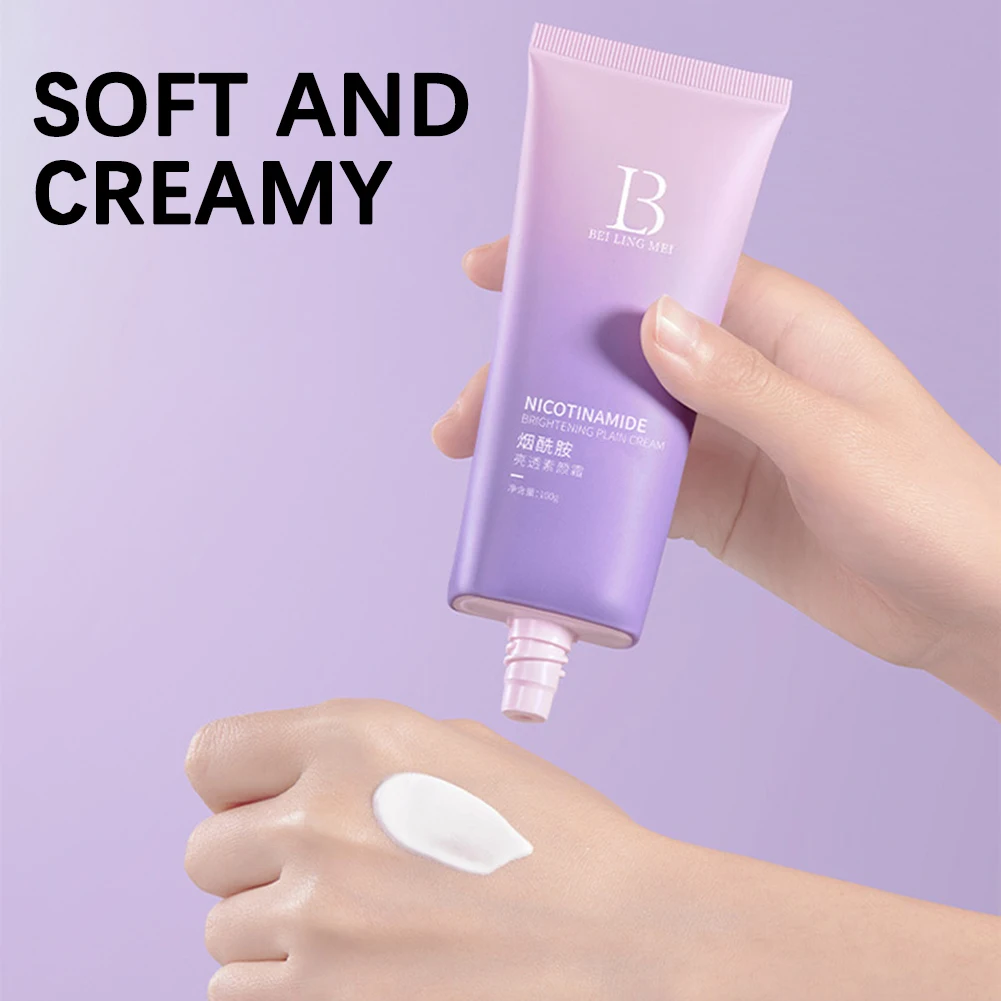 Crème Niacinamide imperméable 2 en 1 crème d'isolation multi-effet maquillage hydratant pour le visage-fond de teint pour tous les types de peau 