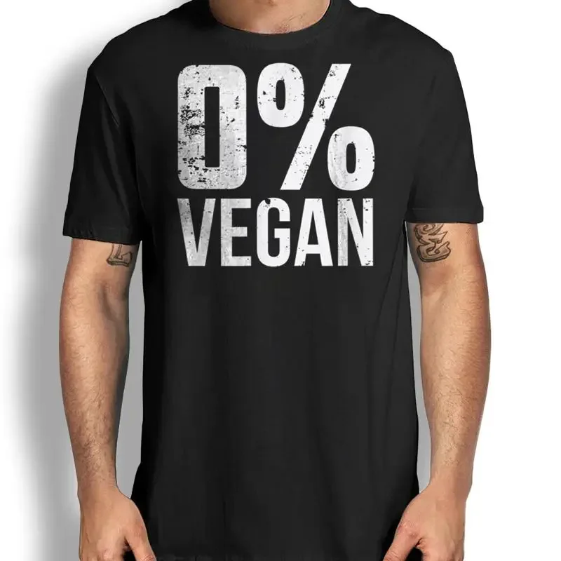 Zero Percent Vegan Barbecue Meat Eater Funny T Shirt Bbq Carnivore Humor