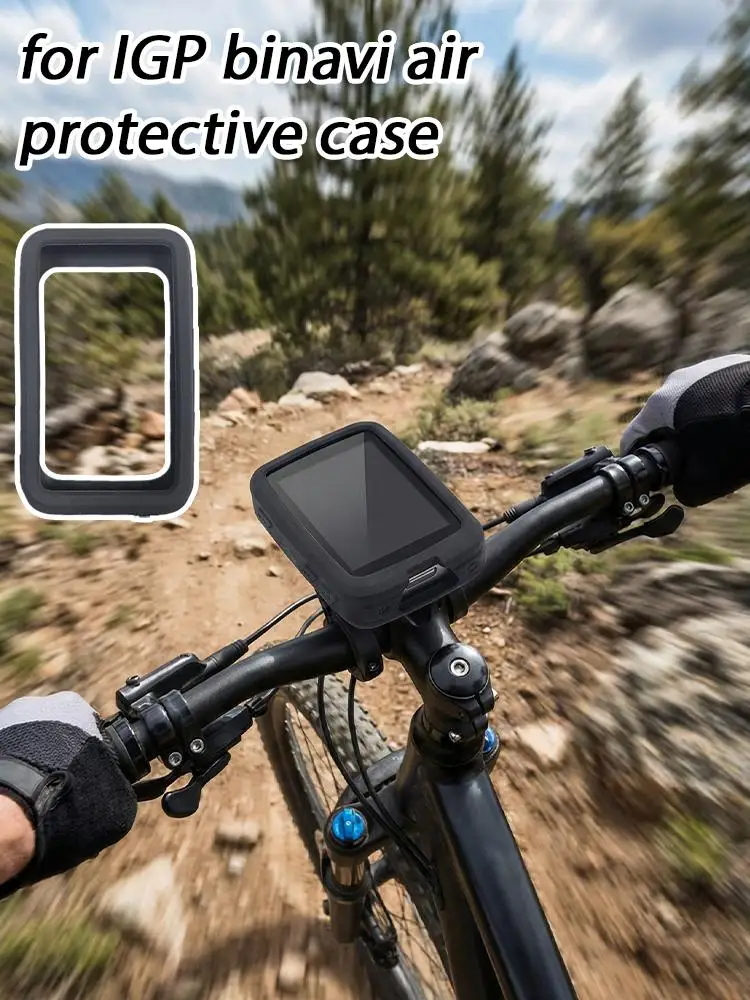 AliExpress NONE Silicone Soft Edge Shell Protective Case For IGP binavi air GPS Bike Computer Protector Cover Cycling Navigator Accessories