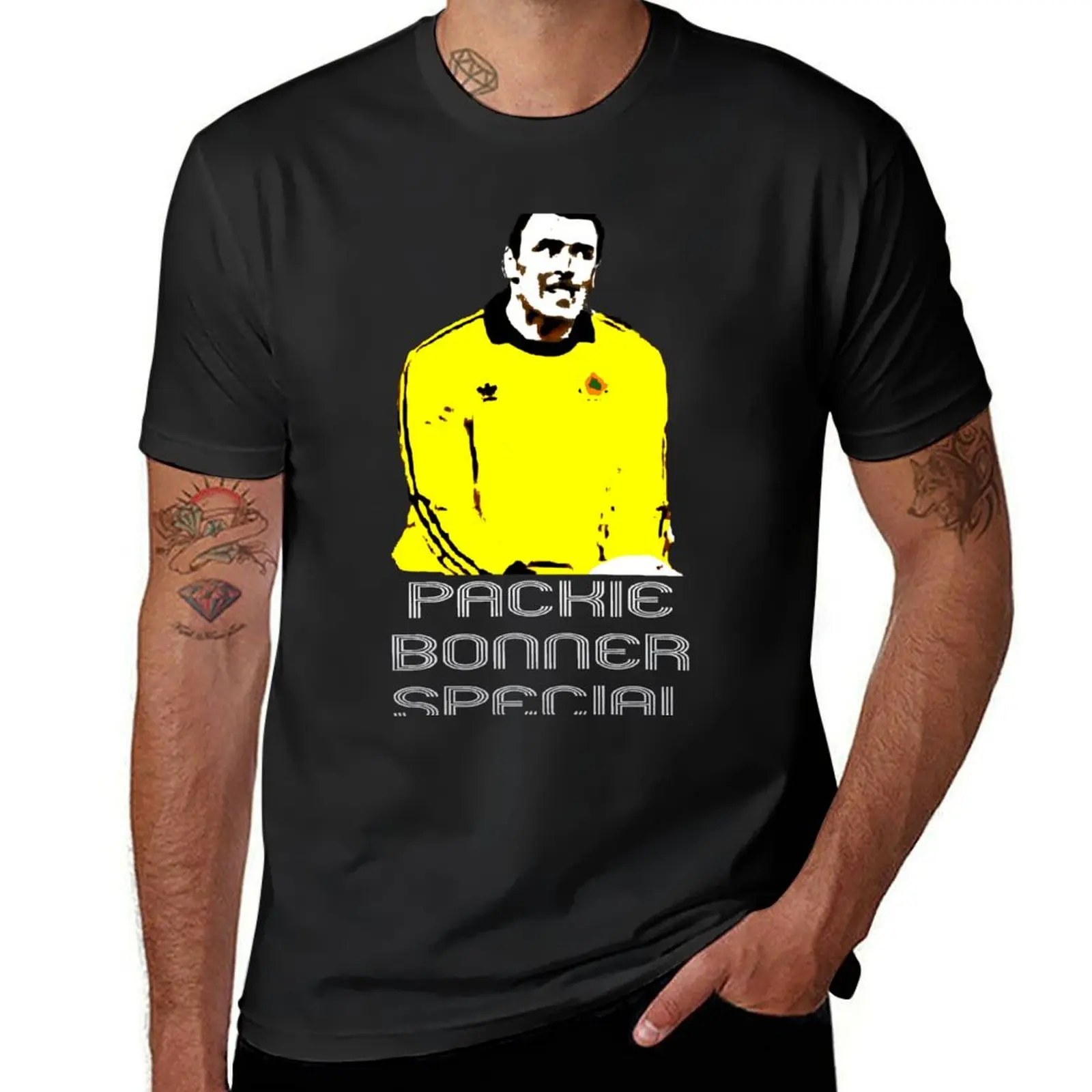 

Packie Bonner Special T-Shirt Blouse sports fans summer top T-shirts for men cotton