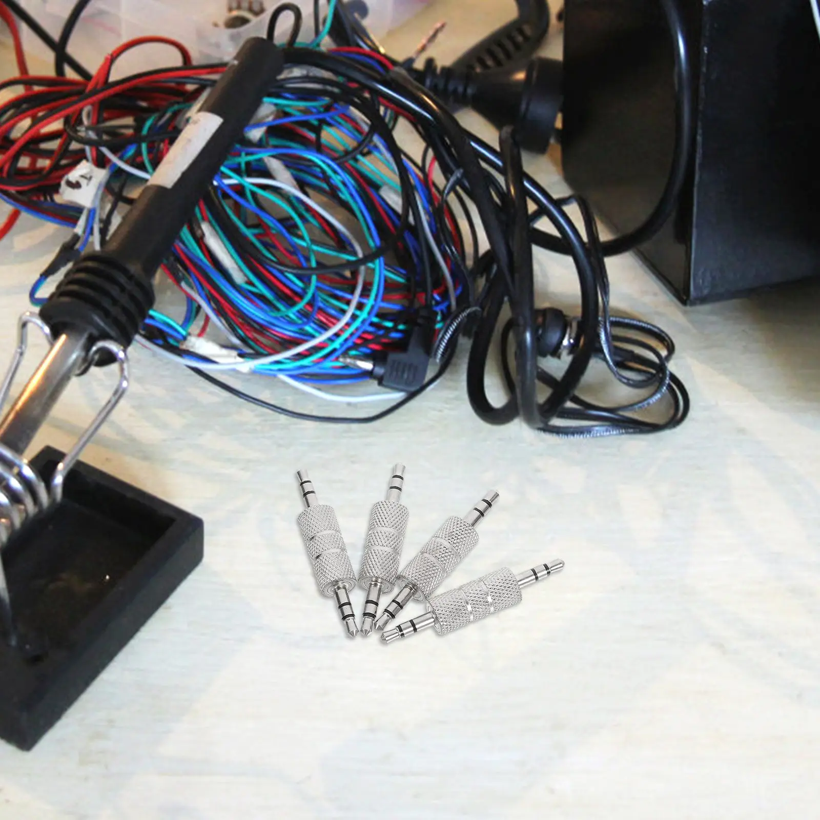 4Pcs 3.5Mm Male To …