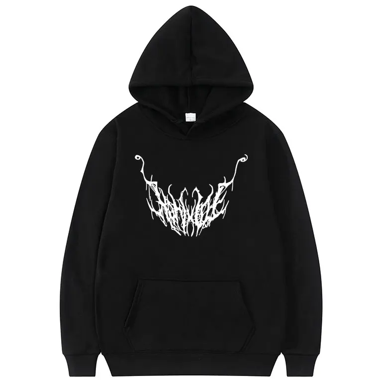 

Rapper Playboi Carti Opium Merch Gothic Rock Style Graphic Hoodie Male Hip Hop Vintage Sweatshirt Men Casual Oversized Hoodies