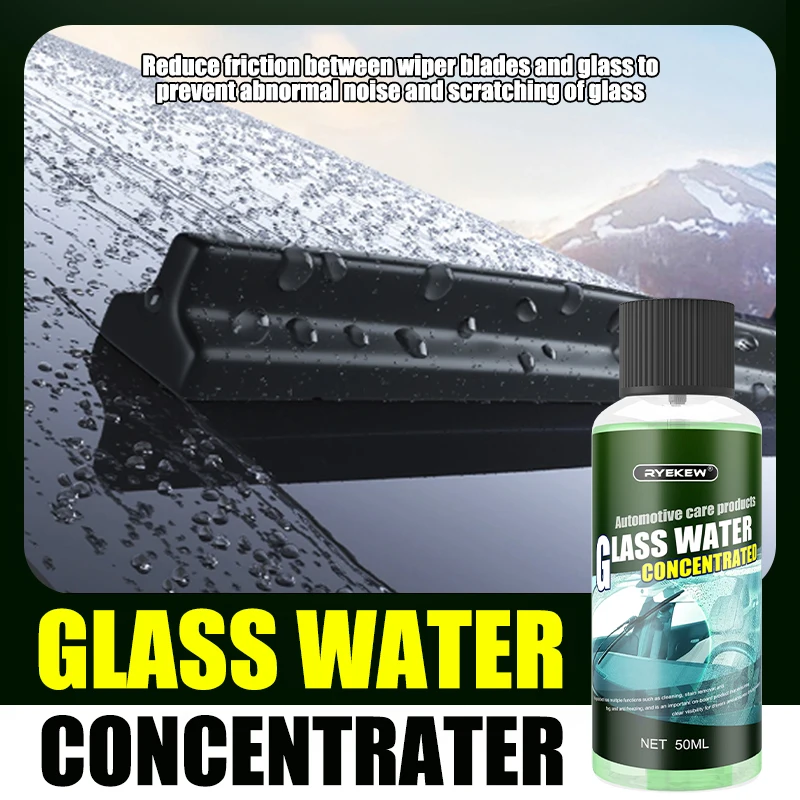 Concentrated waterproof windshield washer fluid keeps surfaces smooth. No streaks, quickly restores clear vision.
