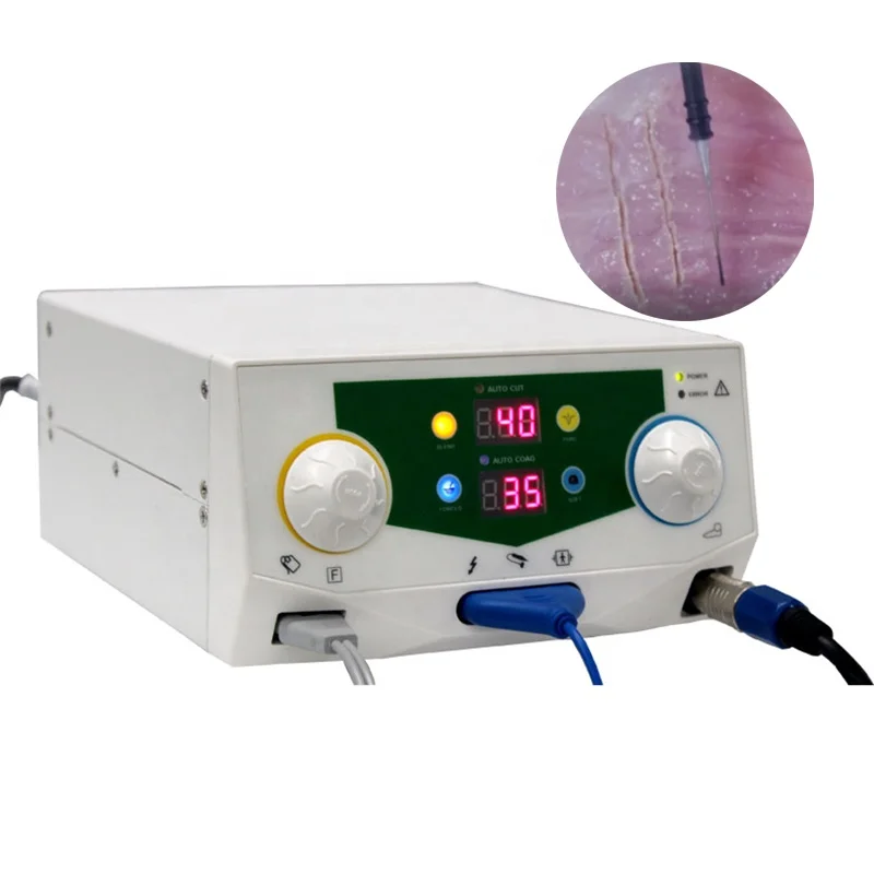 

100W Monopolar Den-tal Cautery Diathermy Machine Portable Electrosurgical Unit Veterinary High Frequency Electrocautery Machine