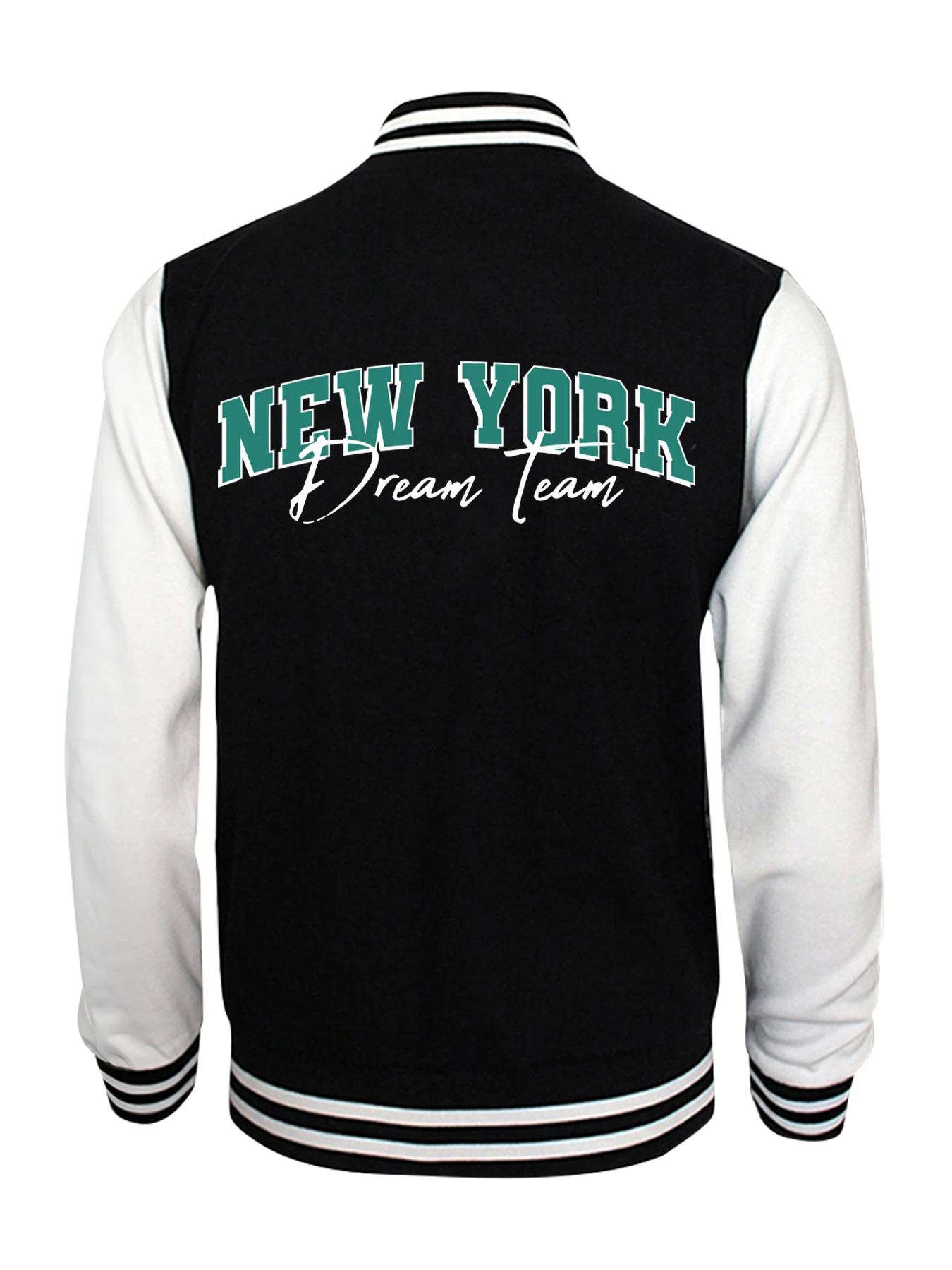 

Мужской бейсбольный трикотаж с принтом New York Dream Team, флисовая уличная одежда в стиле хип-хоп, осенняя повседневная мягкая одежда, мужские модные куртки