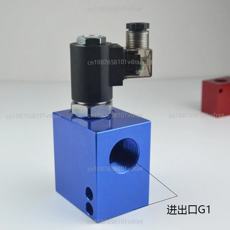Threaded Cartridge-Type Normally Closed Bidirectional Shut-Off Solenoid Valve DHF16-228/SV16-28 2NCSP
