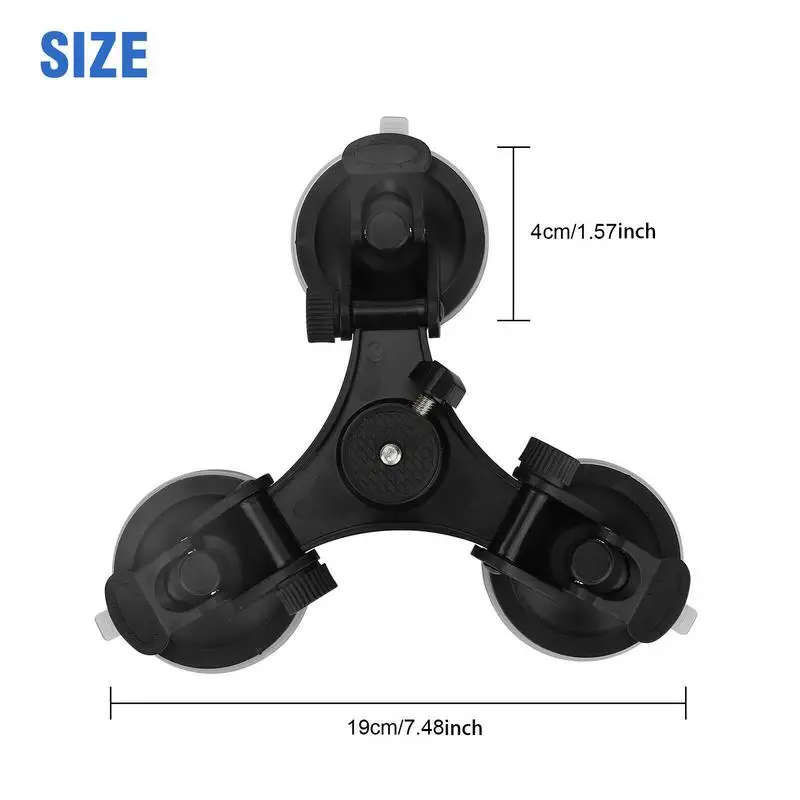 Action Camera Holder Suction For 12 11 10 9 8 7 6 Accessories Car Mount Windshield Suction Cup Dash Camera Holder Stand Bracket