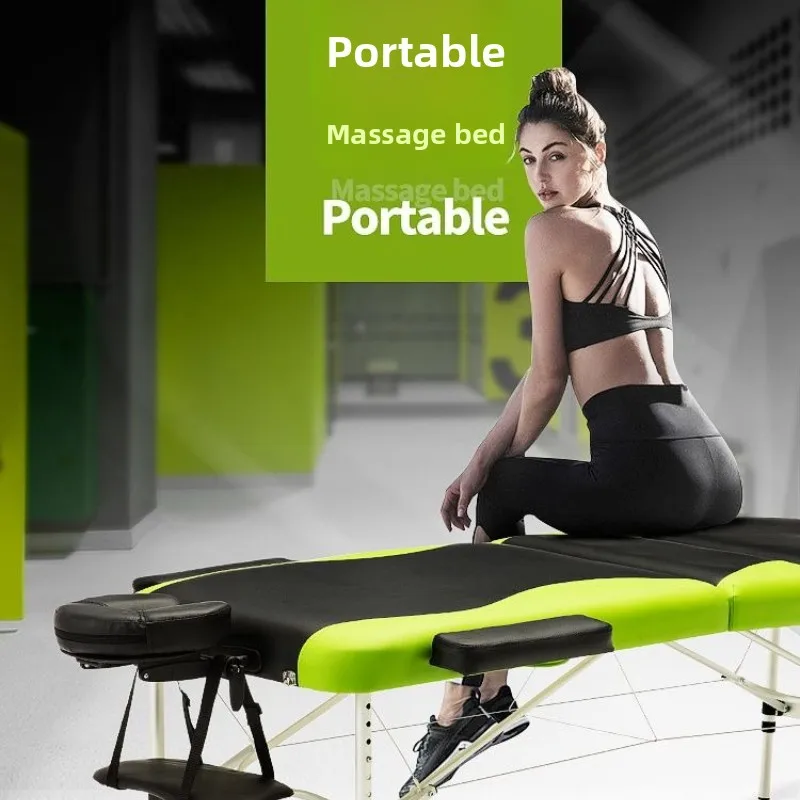 Furniture Folding Massage Beauty and Body Care Traditional Chinese Medicine Therapy Massage Moxibustion Bed Adjustable Backrest