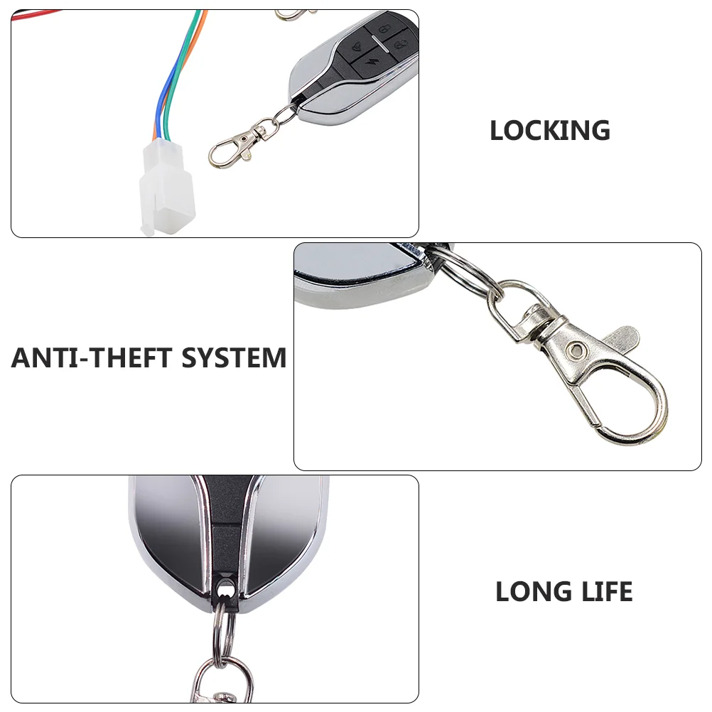 -theft Device Burglar Alarm Gate Lock Plastic Keyless Electric Car