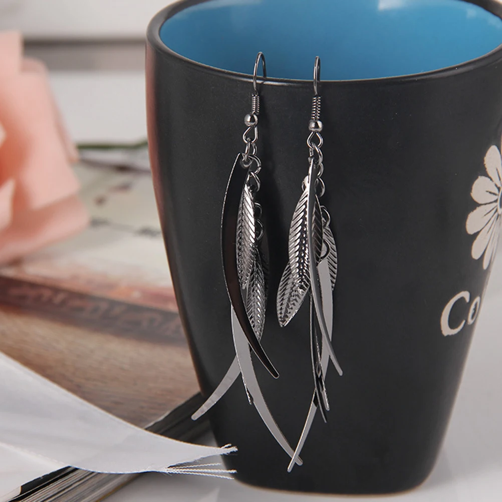 

Alloy Earrings Long Durable Lightweight Drop Earrings for Women Prom Party Jewelry Bohemian Fashion