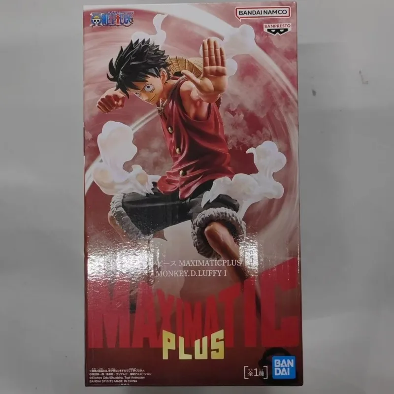 在庫ありバンダイ-maximaticplus-モンキーdルフィ-i-アニメアクションフィギュア模型玩具デスクトップ装飾品収集誕生日プレゼント