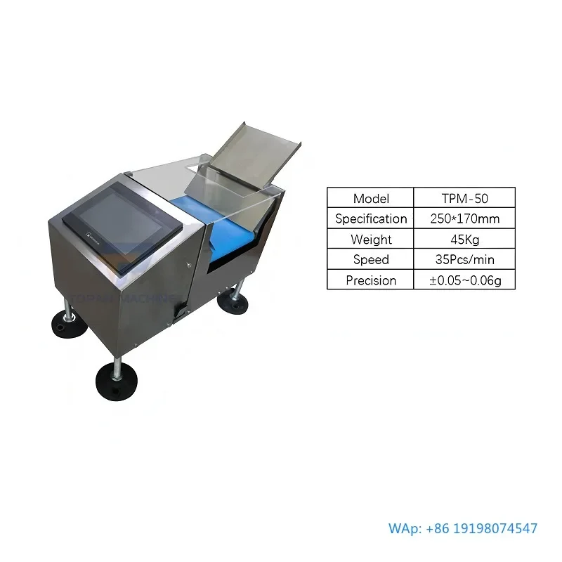 

High-speed High-quality Automatic Belt Conveyor Weighing Scale for Food Processing Machinery
