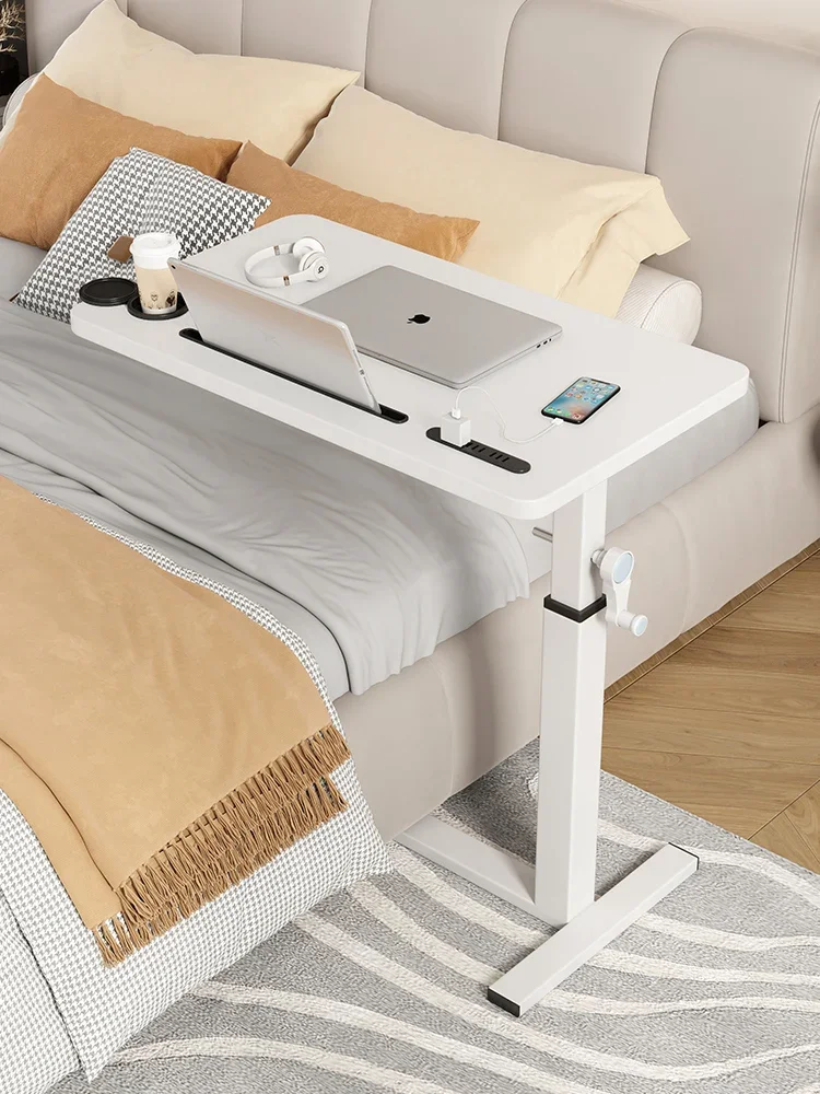 Bedside Desk Bedside Computer Desk Bedroom Table Lifting Desk Home Notebook Learning Folding Table
