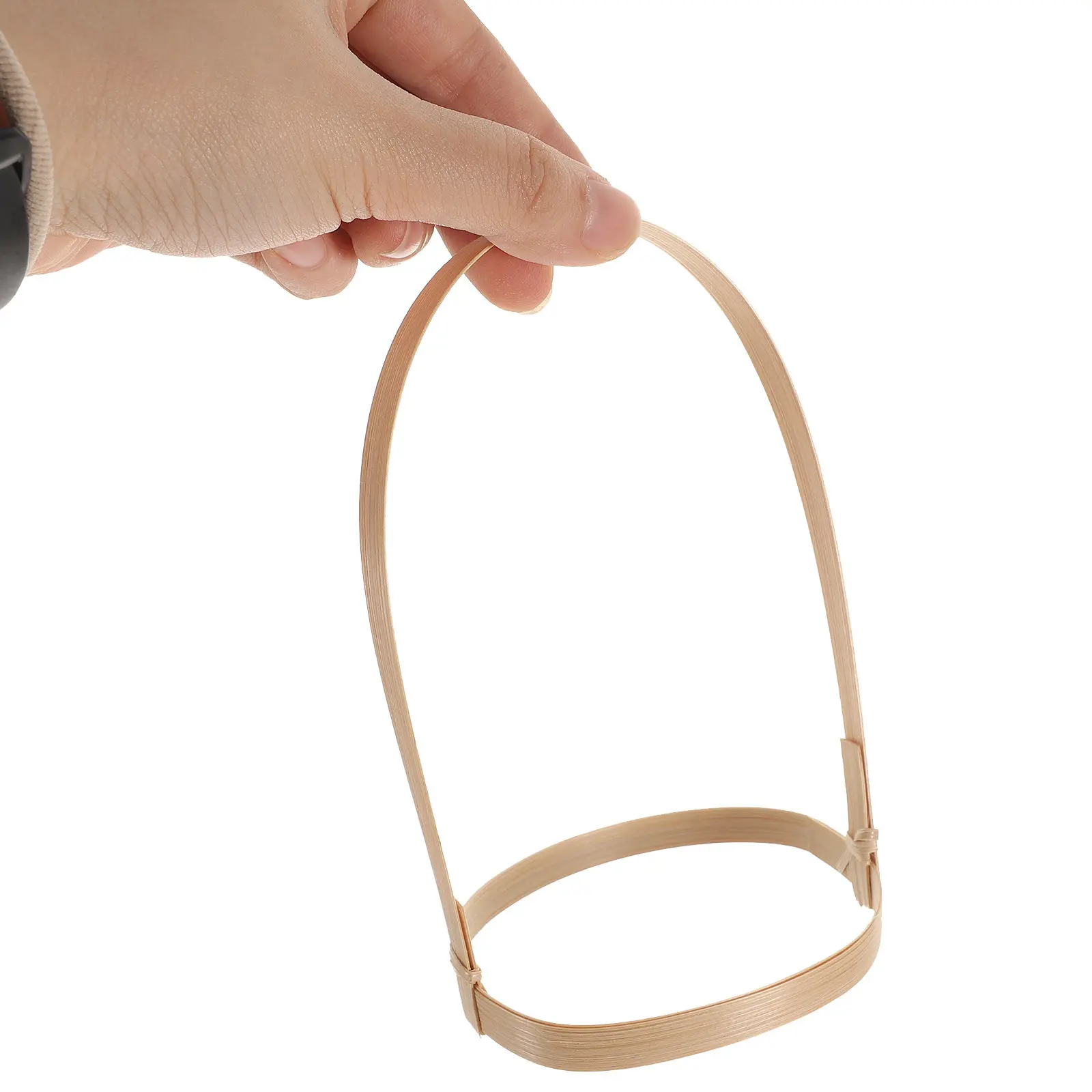 10Pcs Bamboo Drink Cup Holder for Hot Cold Drinks Takeout Coffee Carrier Eco Friendly Cup Carrier Tray Universal Beverage Holder