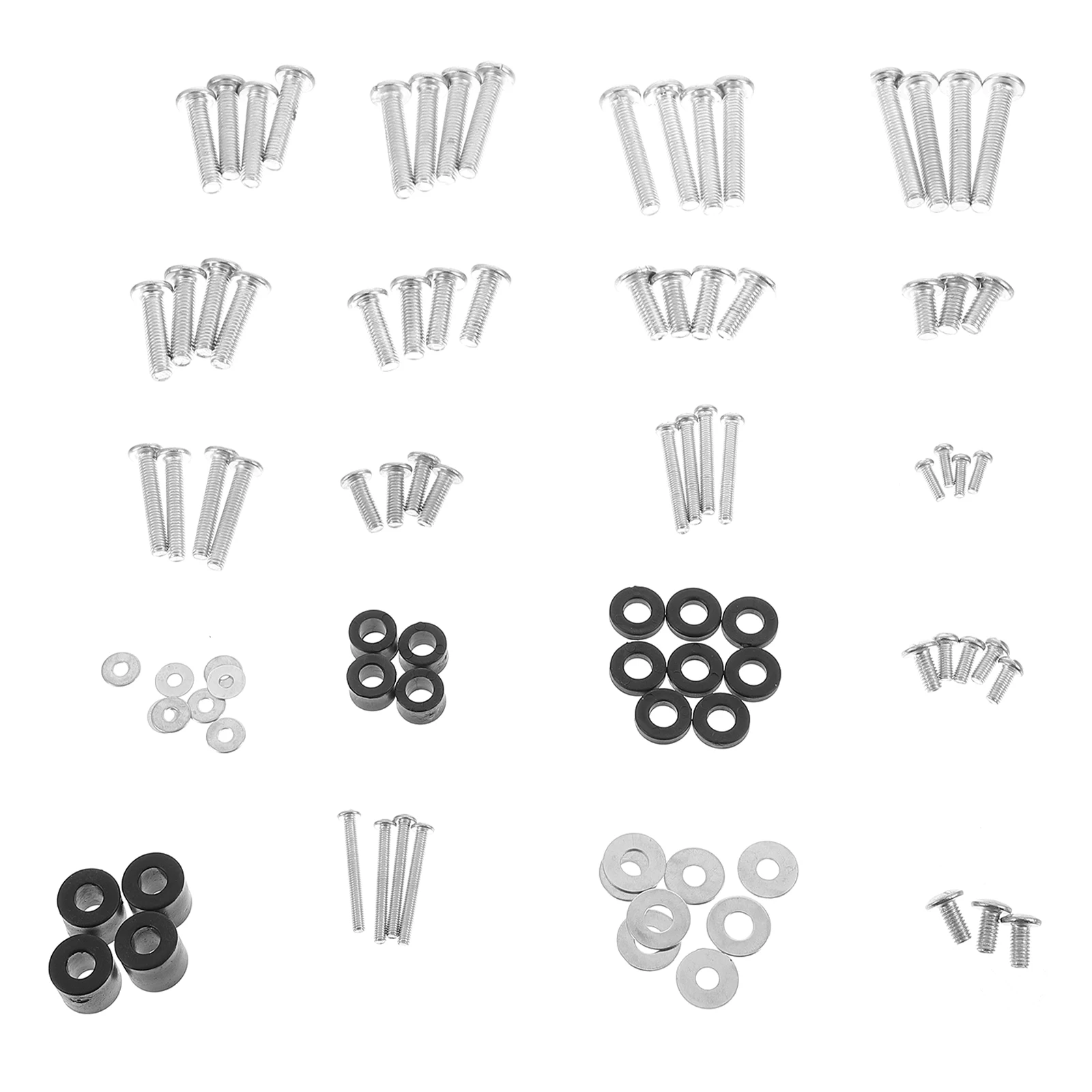 

Wall Mount Screw Kit M5 M6 Screws Washers Spacers for All Brands Secure Installation Monitor Mounting Hardware