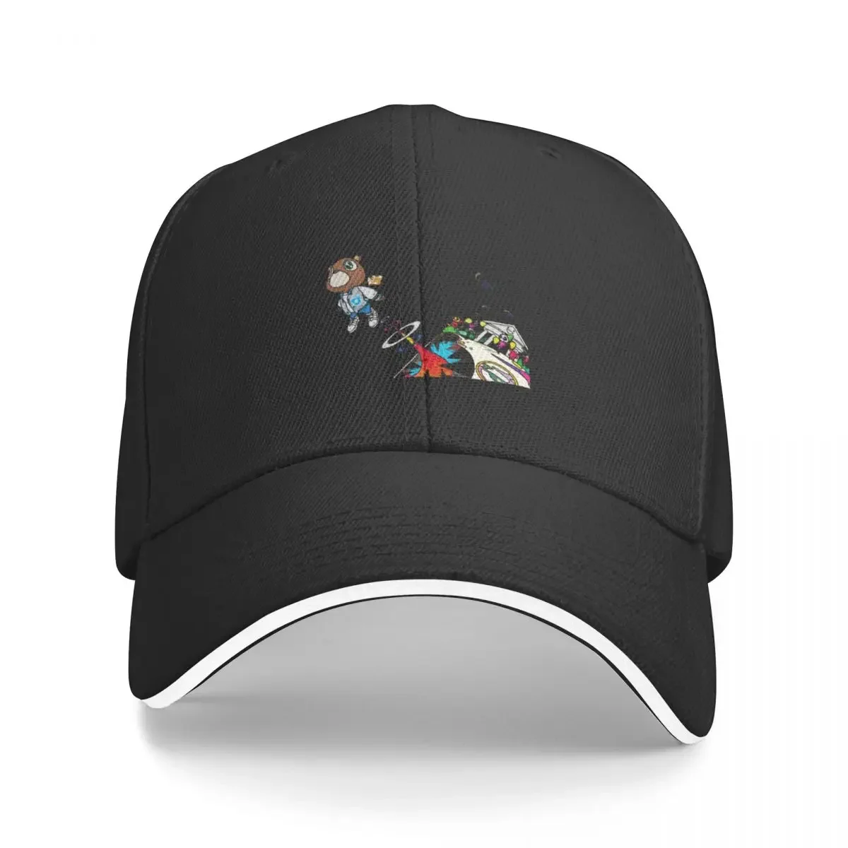 Kanye Graduation Bear Baseball Cap Sunscreen Anime Hat Thermal Visor Icon Hats For Women Men's