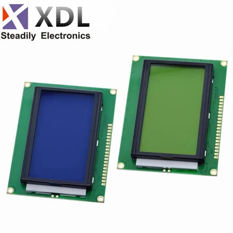 LCD12864 5V Display LCD with Backlight 12864-5V Parallel Serial Port