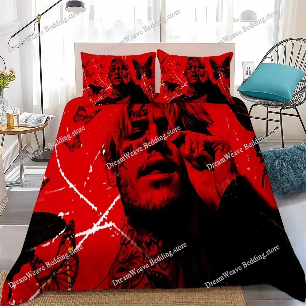 L-Lil P-Peep Duvet Cover Set Home Style Bedding Soft Laundry Cotton Bed Student Dormitory GiftFQH