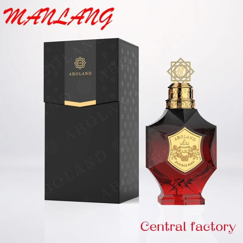 Caixa De Perfume Preto De Luxo, Frasco De Perfume Vazio, Embalagem De Parfum Exclusivo, Personalizar, Novo Design