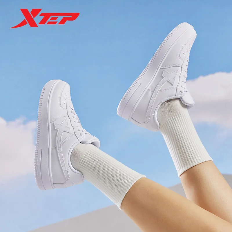 Xtep Skateboarding Shoes For Men 2024 Summer Wear-Resistant Skate Shoes Stability Soft Leisure Outdoor's Sneakers 876319310029