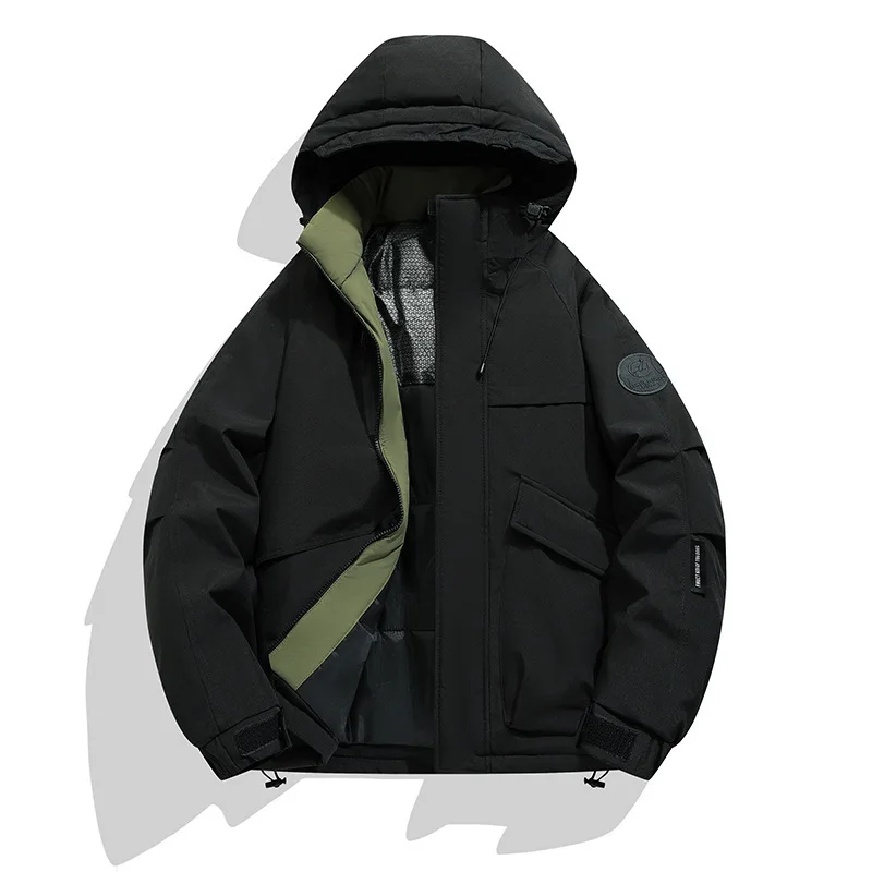 

Winter New Fashion Outdoor Couple Cotton Jacket Men Windproof Waterproof Cold-Proof Thermal Graphene Windbreaker