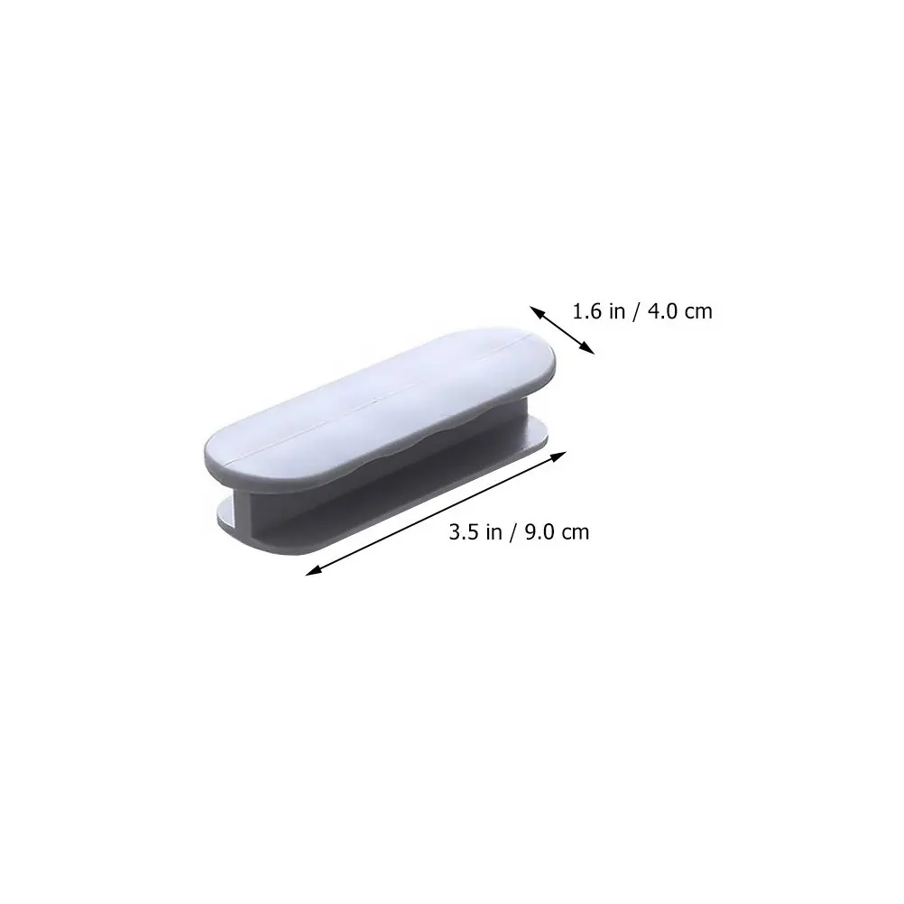 8pcs Self-Adhesive Cabinet Drawer Pulls – No Drill, Strong Hold, Easy Install, Comfort Grip for Refrigerator & Kitchen