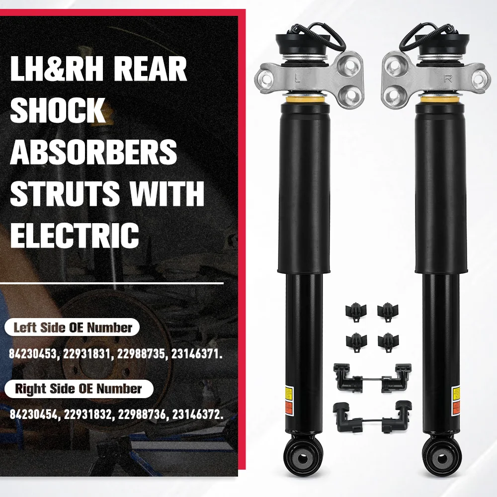 2x Rear Shock Absorbers Struts Electric For Cadillac CTS ATS 2.0L 3.6L 2013-2020