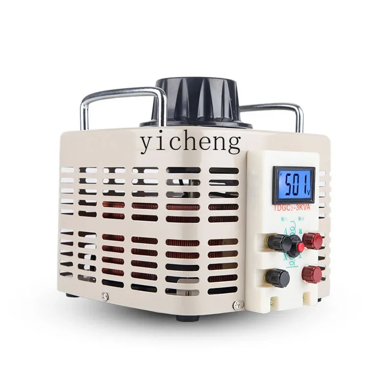 

TQH220V single-phase voltage regulator AC boost power supply TDGC2-3KW digital display 0-500V adjustable transformer 3000W