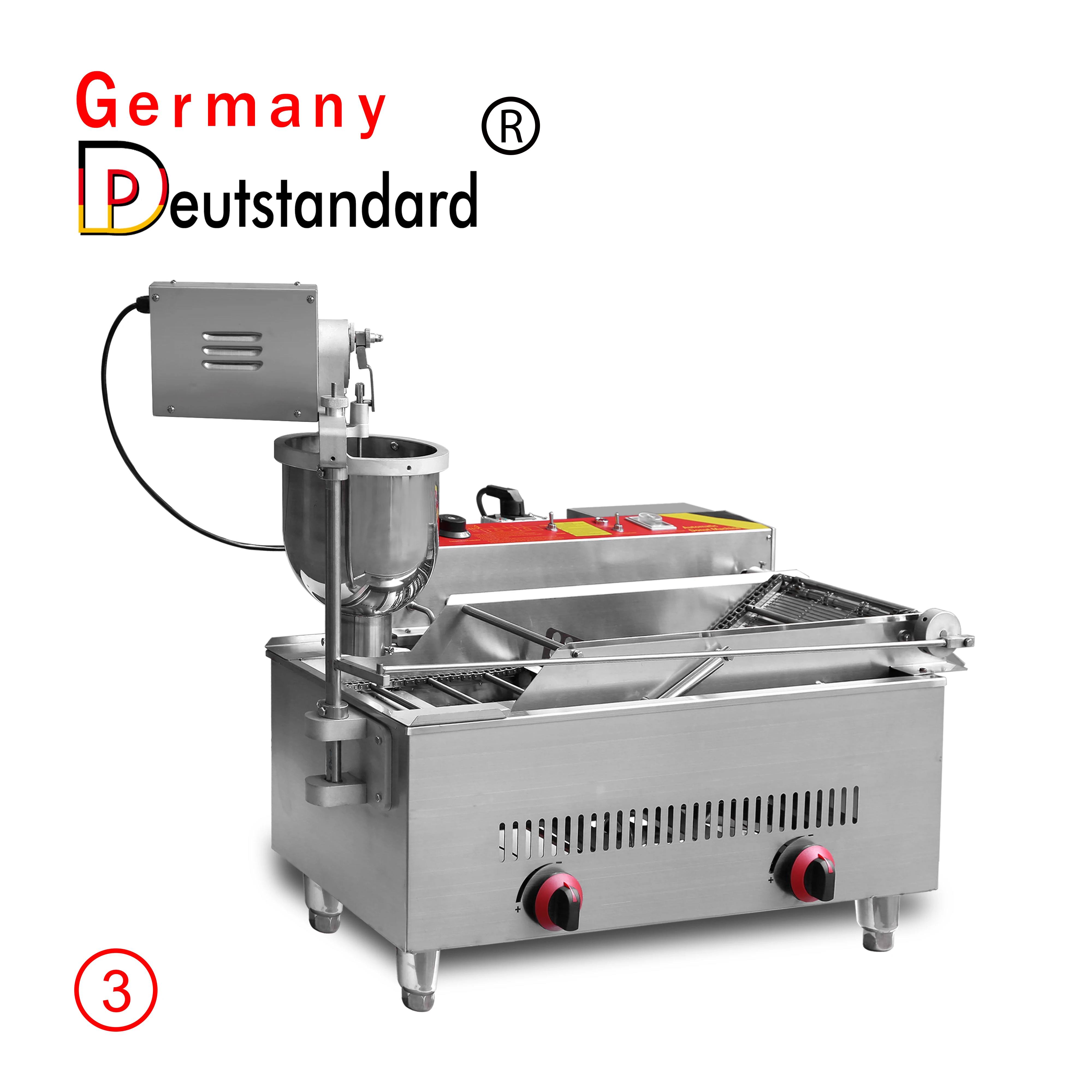 Commercial Automatic Gas & Electric Donut Frying Making Machine With CE